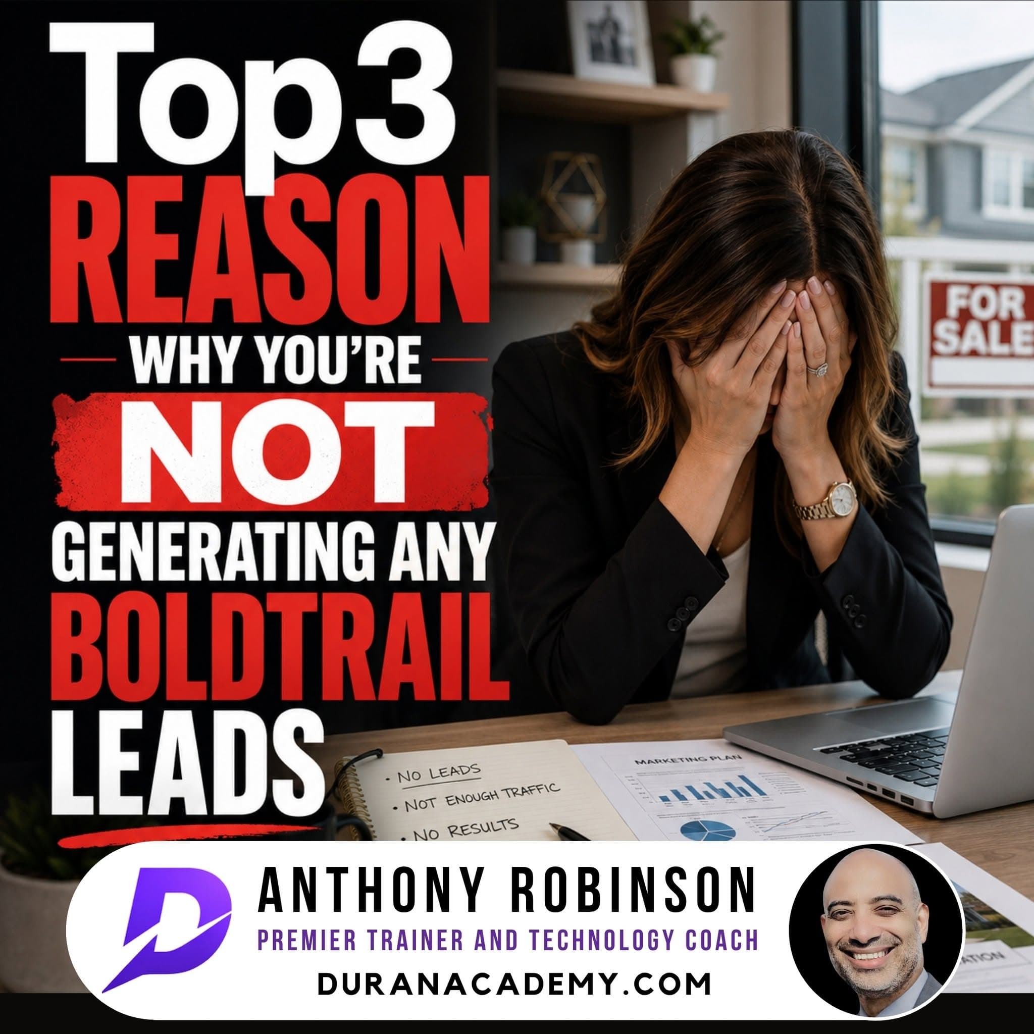 Top 3 Reasons You’re Not Generating BoldTrail Leads