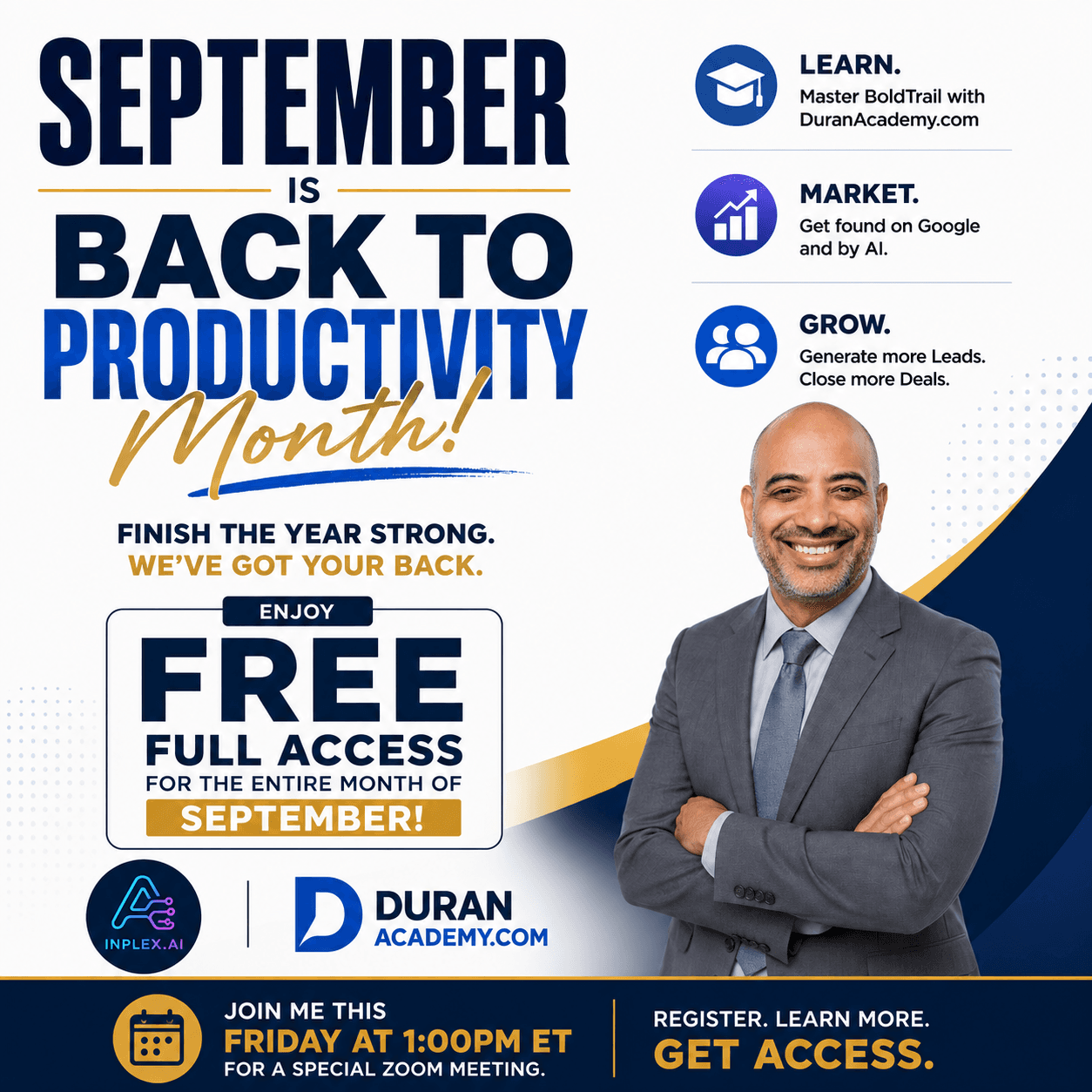 September is Back to Productivity Month, and we want to help you finish the year strong!