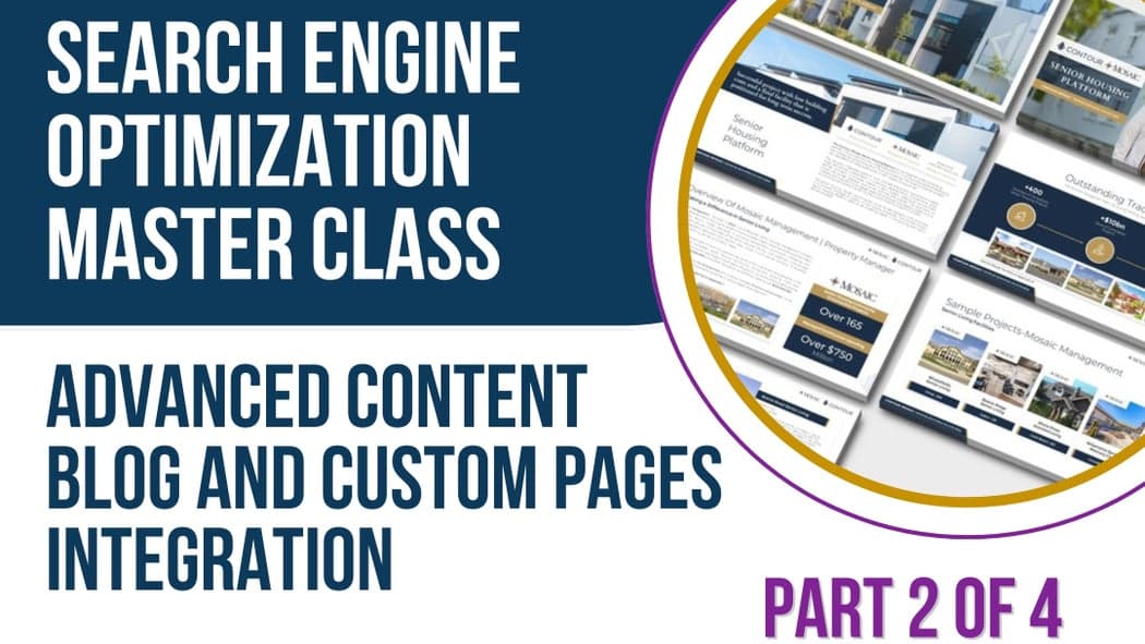BoldTrail Search Engine Optimization - Advanced Blog and Custom Pages Integration