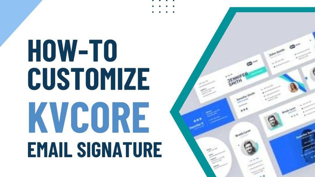 kvCORE Custom Email Signature