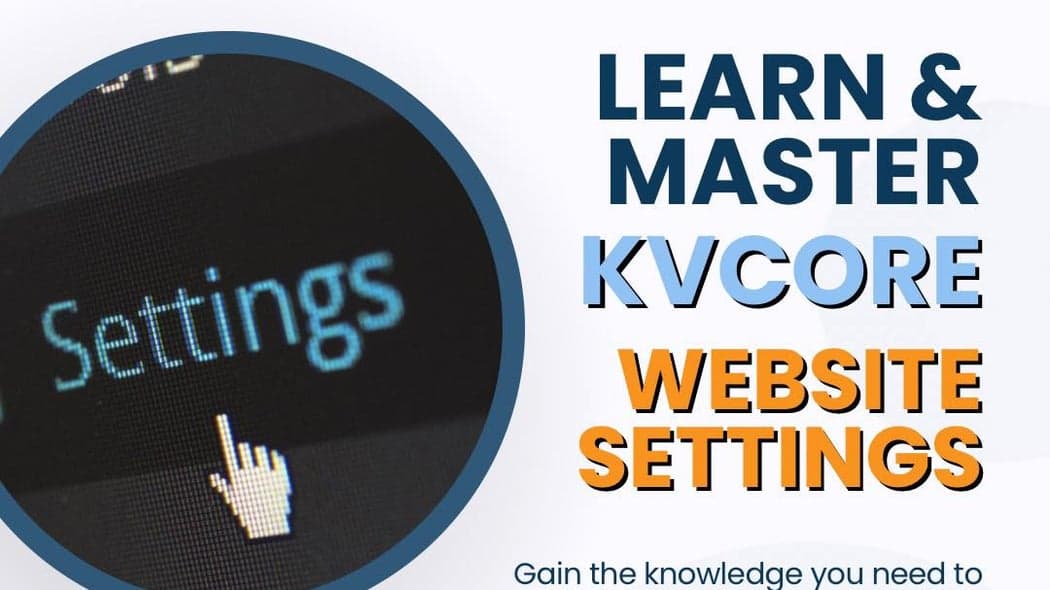 BoldTrail and kvCORE Website Settings